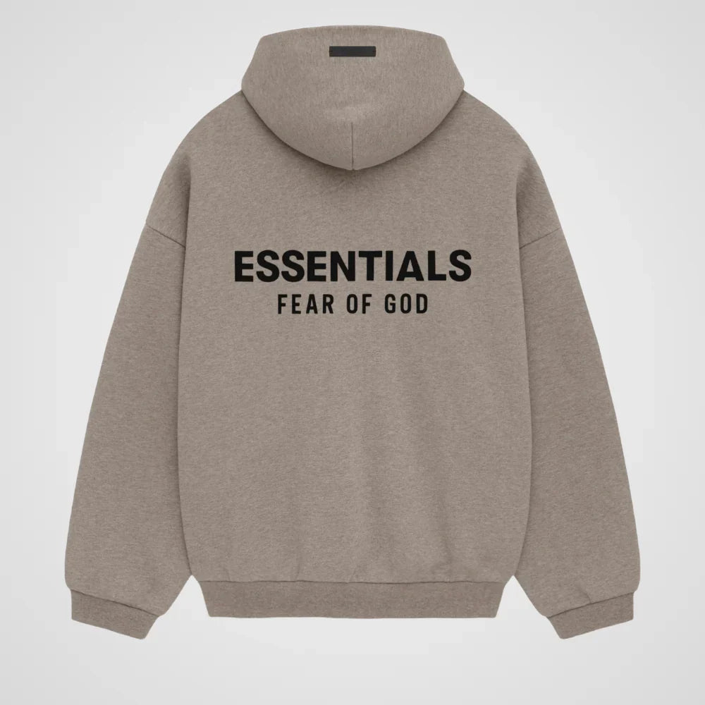 Hoodie Essentials SS24 Heather Grey