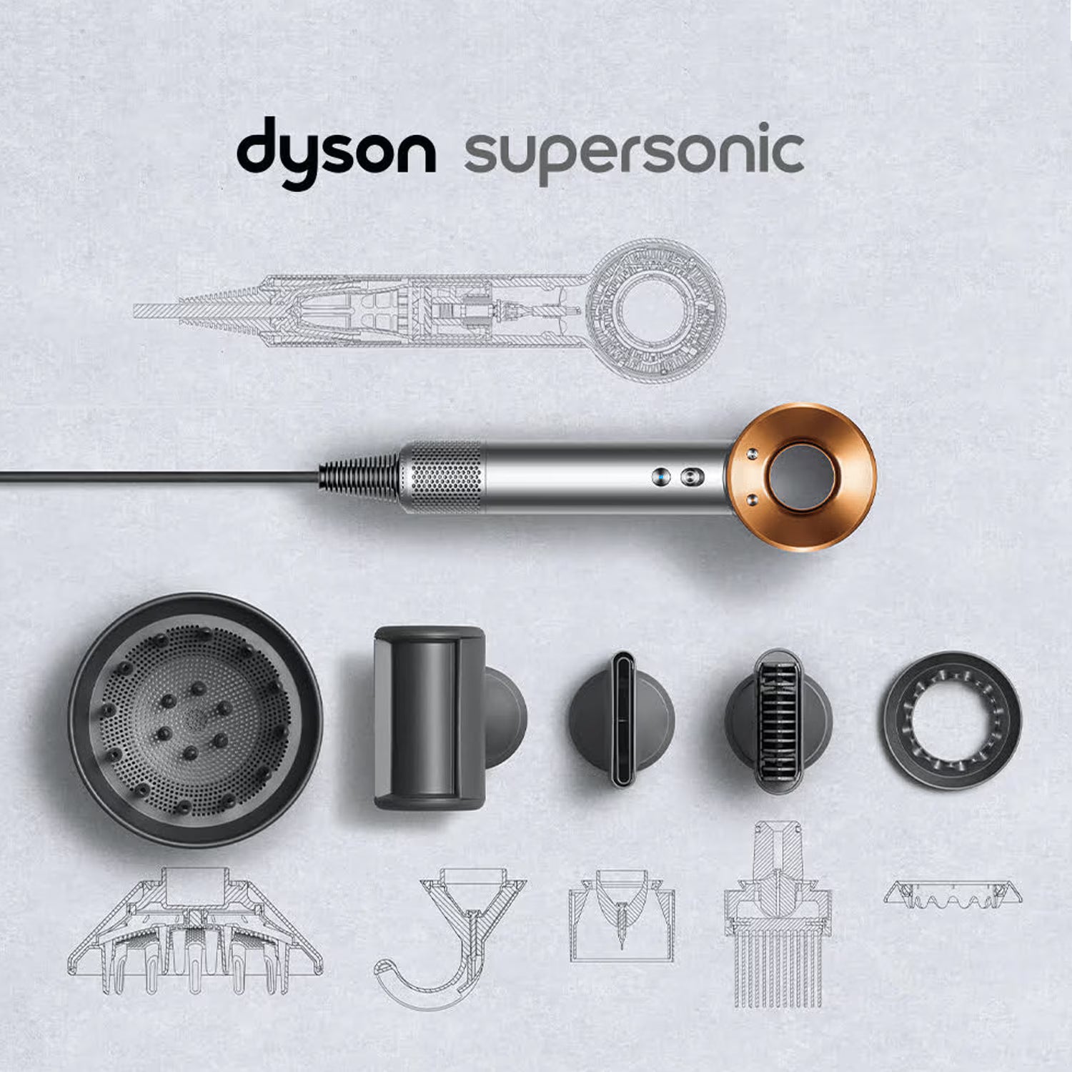 DYSON secadora de cabello dyson supersonic