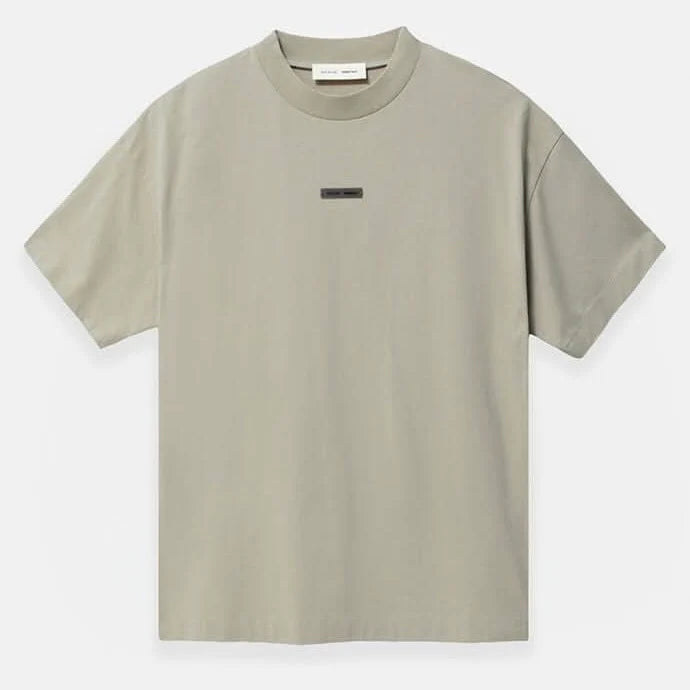 Playera ESSENTIALS Ss25 HEATHER STO