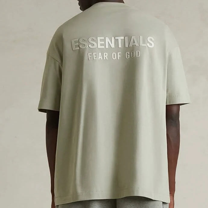 Playera ESSENTIALS Ss25 HEATHER STO