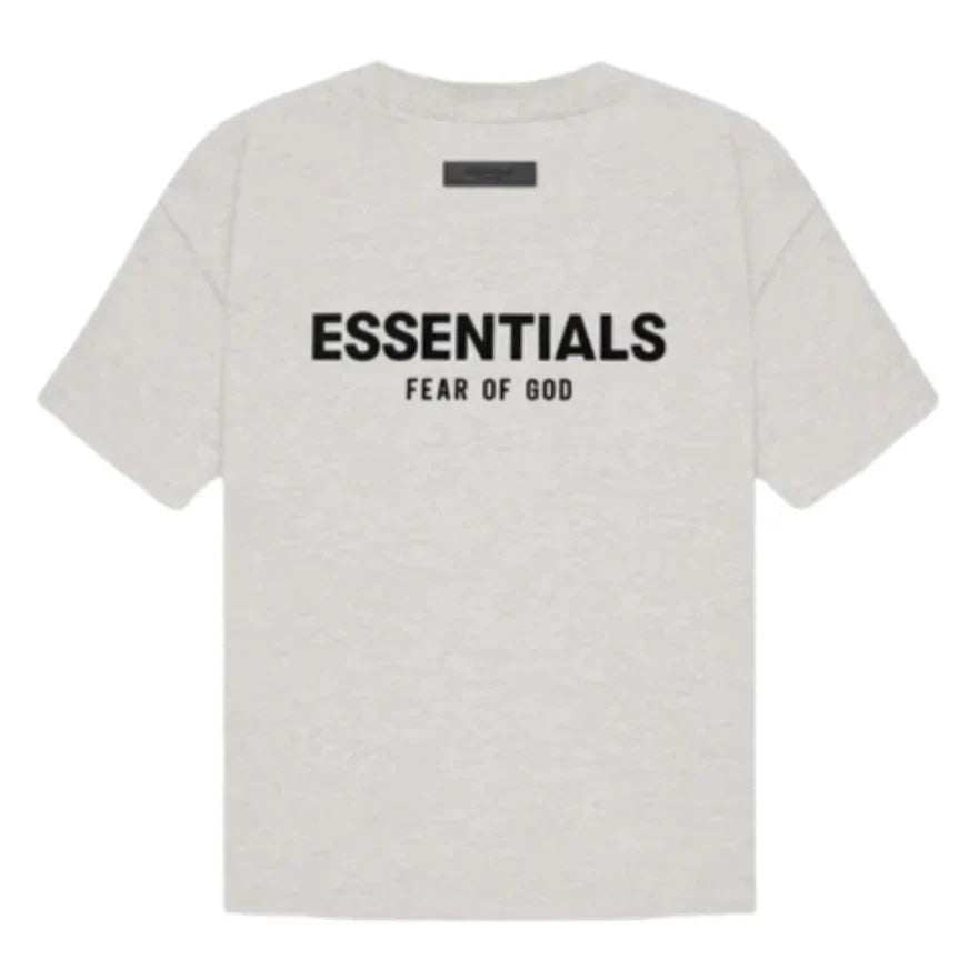 PLAYERA ESSENTIALS FEAR OF GOD LIGHT OATMEAL SS22